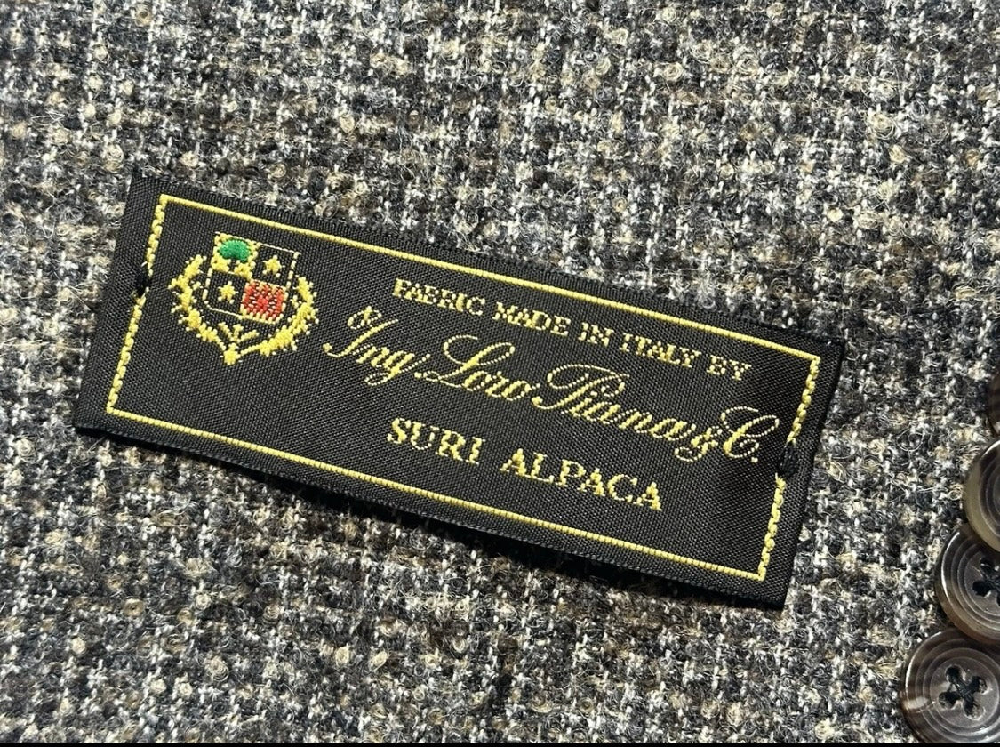 $2995 NEW 48 R LORO PIANA SURI ALPACA VERO UOMO HANDMADE SPORTCOAT JACKET 46 R