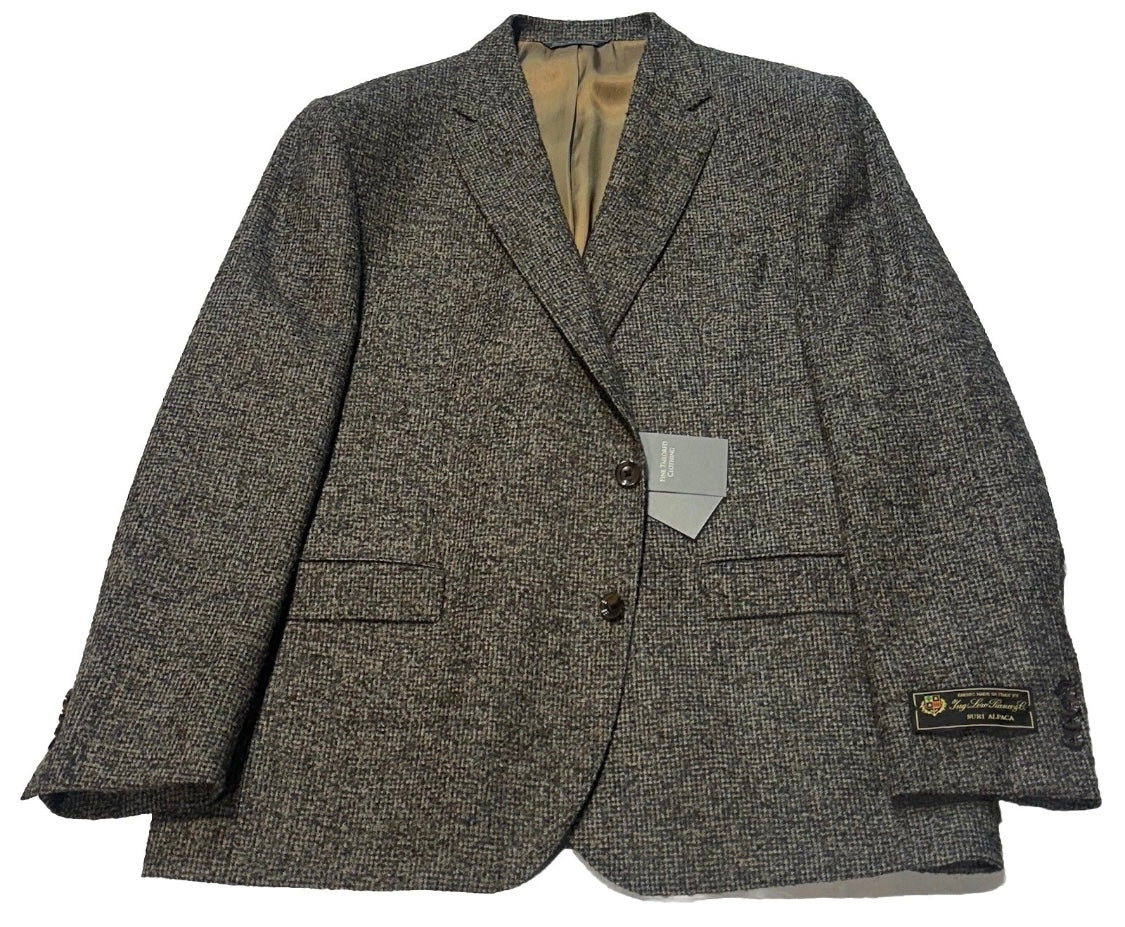 $2995 NEW 48 R LORO PIANA SURI ALPACA VERO UOMO HANDMADE SPORTCOAT JACKET 46 R