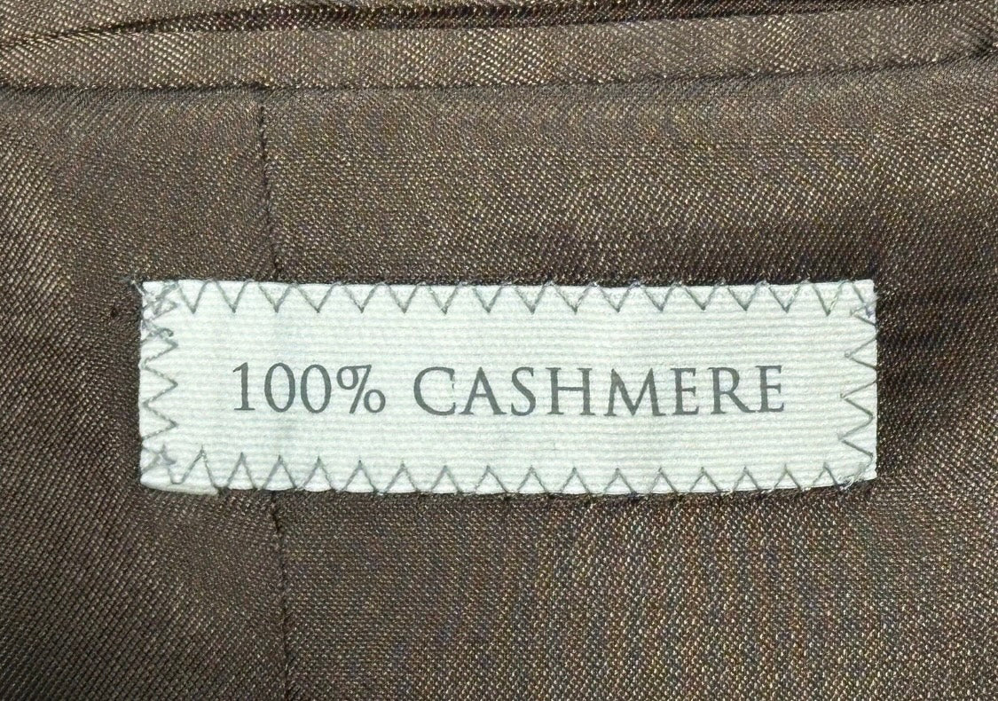 $2250 NEW 46 R 100% CASHMERE HANDMADE SPORTCOAT JACKET SLIM FIT 46R 44R VICUÑA