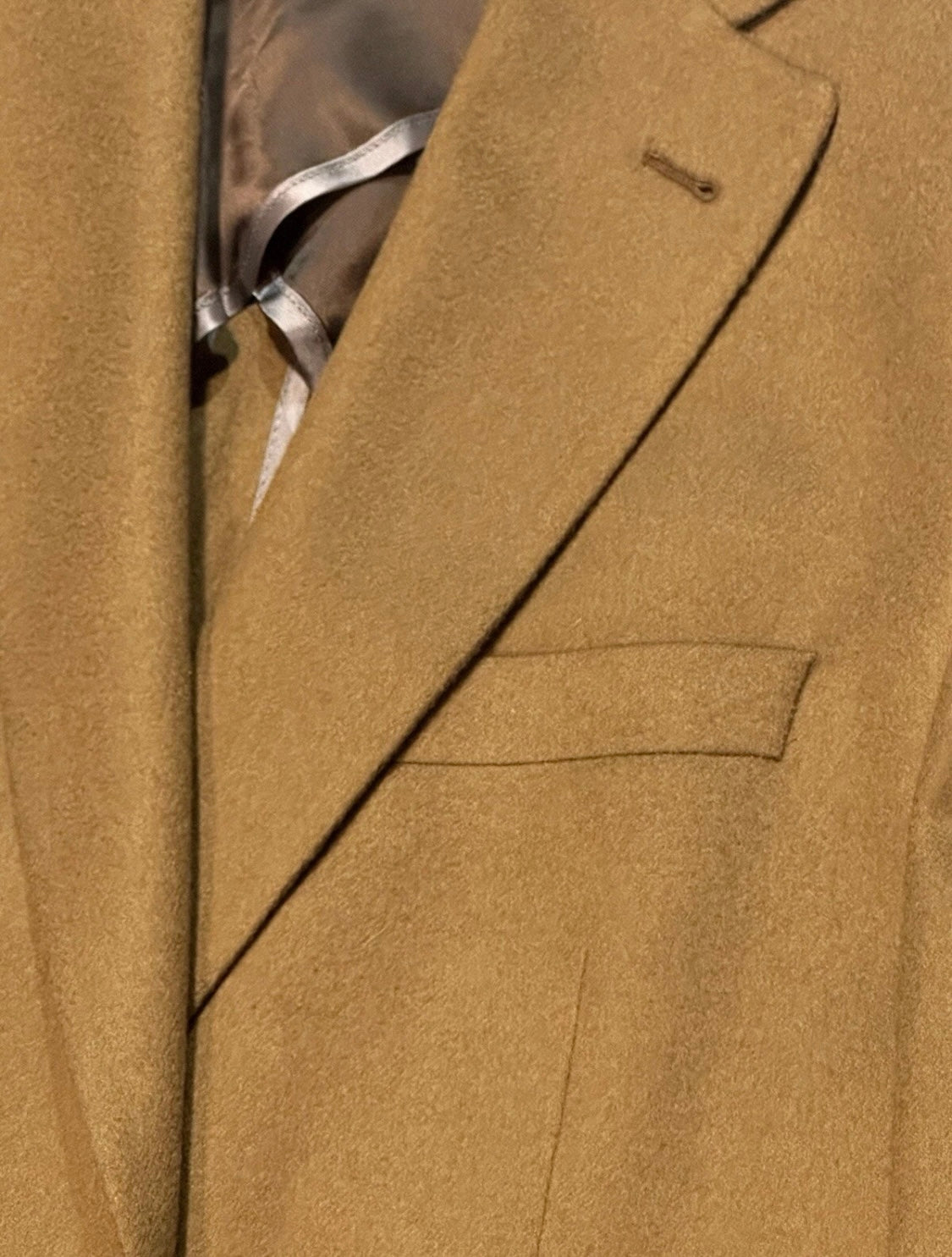 $2250 NEW 46 R 100% CASHMERE HANDMADE SPORTCOAT JACKET SLIM FIT 46R 44R VICUÑA