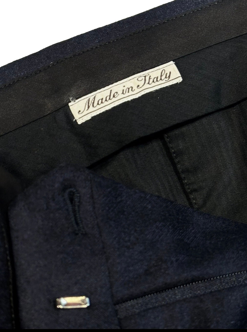 $4995 NEW EU 50 / FITS US 38R 40R BELVEST SUIT 3 PC FULLY HANDMADE MIDNIGHT NAVY JACKET VEST PANTS 38 R 40 R
