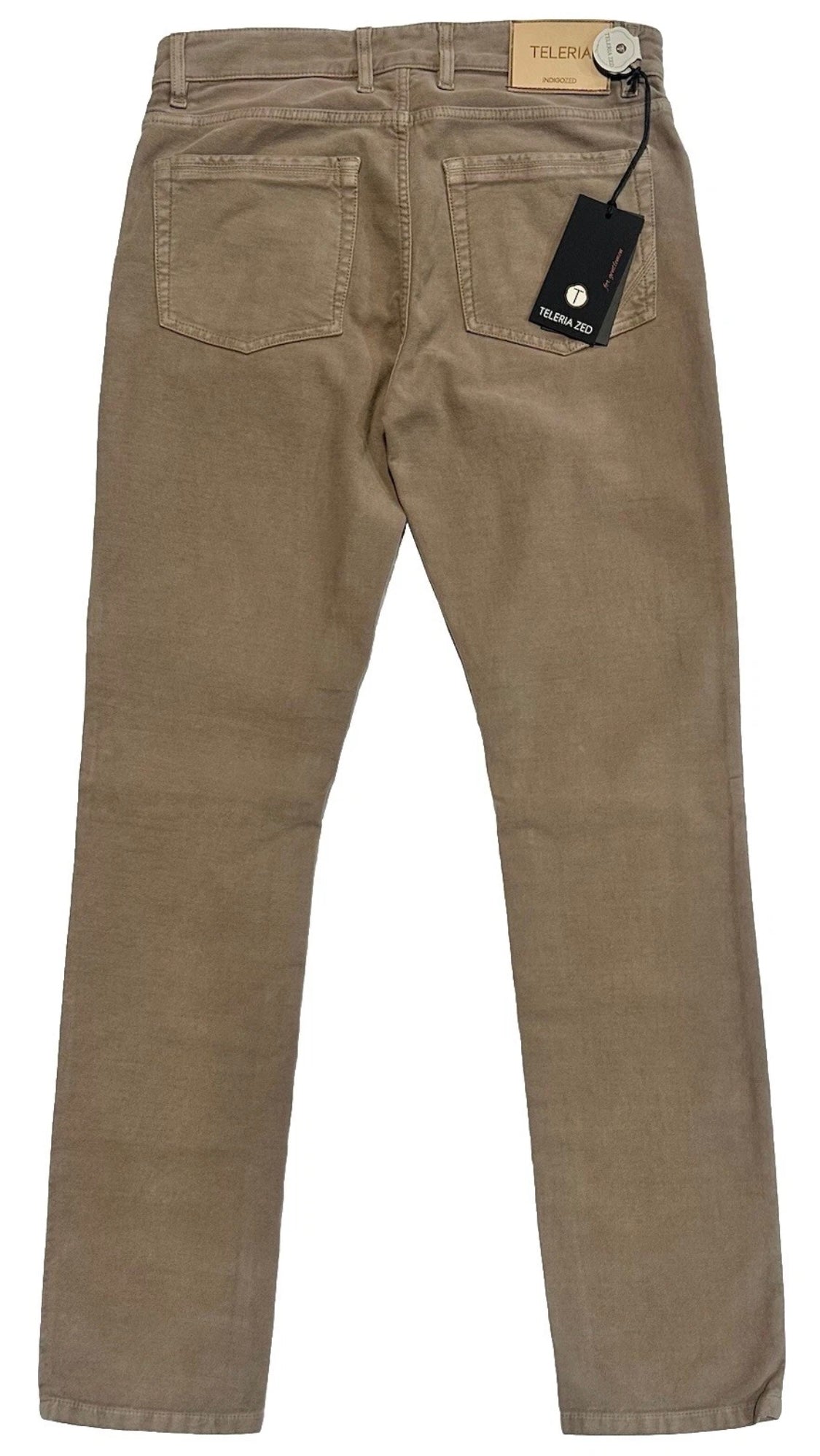 $325 NEW 32 TELERIA ZED INDIGOZED ITALY JEANS CUT 5 POCKET PANTS SOFT VINTAGE WASH