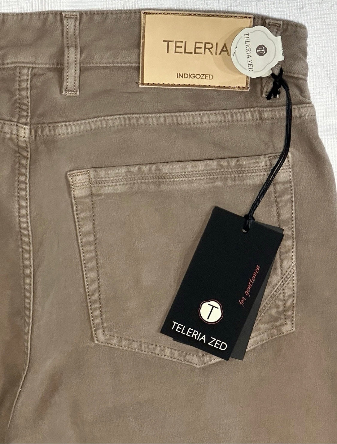 $325 NEW 32 TELERIA ZED INDIGOZED ITALY JEANS CUT 5 POCKET PANTS SOFT VINTAGE WASH