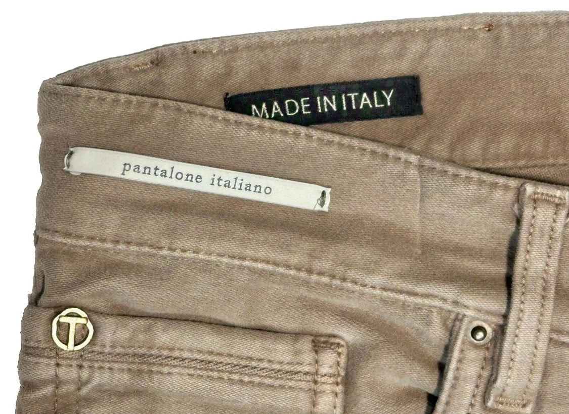 $325 NEW 32 TELERIA ZED INDIGOZED ITALY JEANS CUT 5 POCKET PANTS SOFT VINTAGE WASH