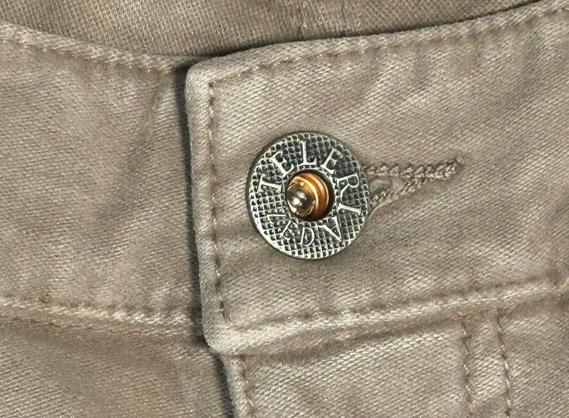 $325 NEW 32 TELERIA ZED INDIGOZED ITALY JEANS CUT 5 POCKET PANTS SOFT VINTAGE WASH