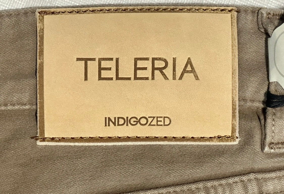 $325 NEW 32 TELERIA ZED INDIGOZED ITALY JEANS CUT 5 POCKET PANTS SOFT VINTAGE WASH