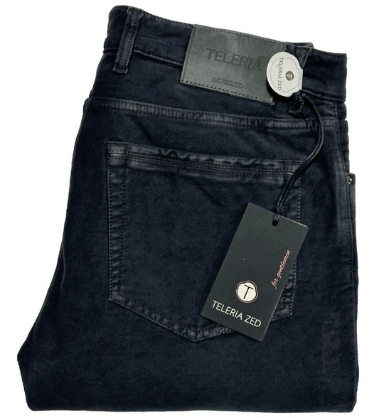 $325 NEW 36 TELERIA ZED INDIGOZED ITALY JEANS CUT 5 POCKET PANTS SOFT VINTAGE WASH