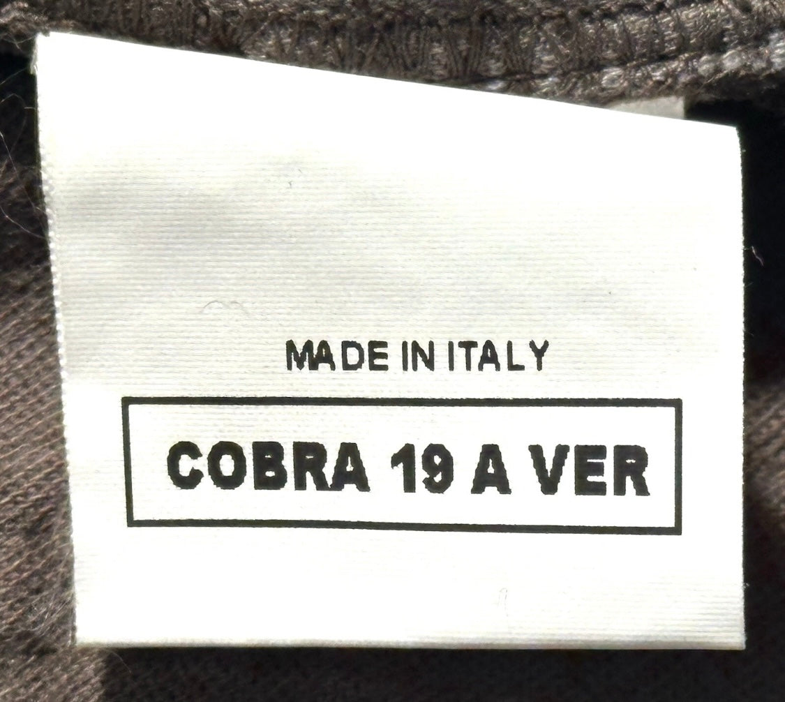 $325 NEW 29 TELERIA ZED 4 VERO UOMO ITALY JEANS CUT 5 POCKET PANTS VINTAGE BROWN