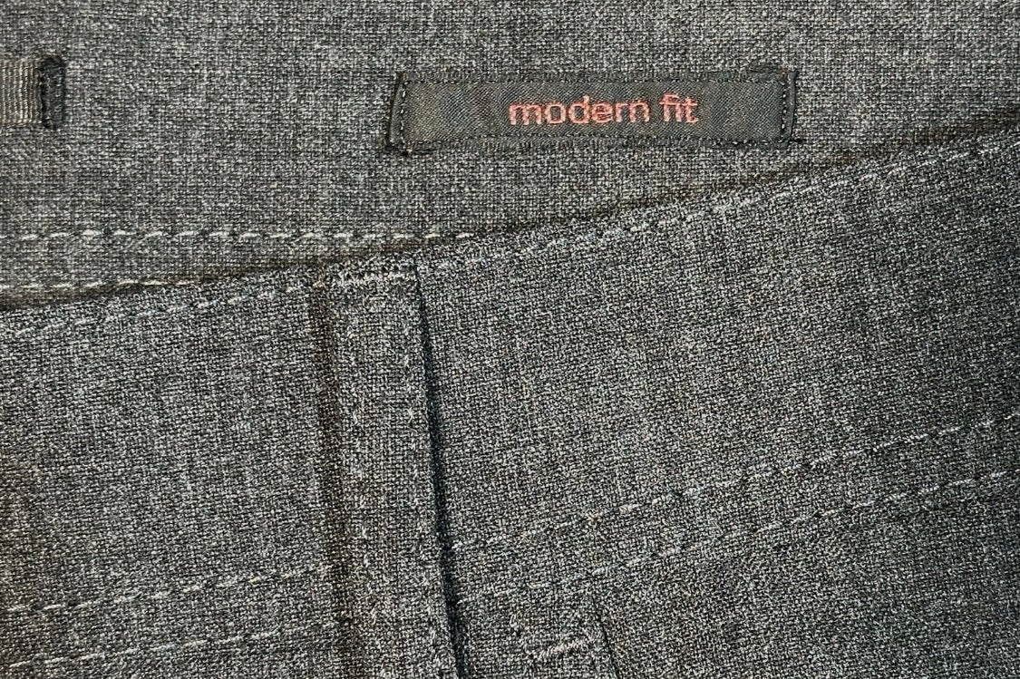 $350 NEW ALBERTO CERAMICA JEANS CUT PANTS MODERN FIT 35 X 28 ADVANCED COMFORT