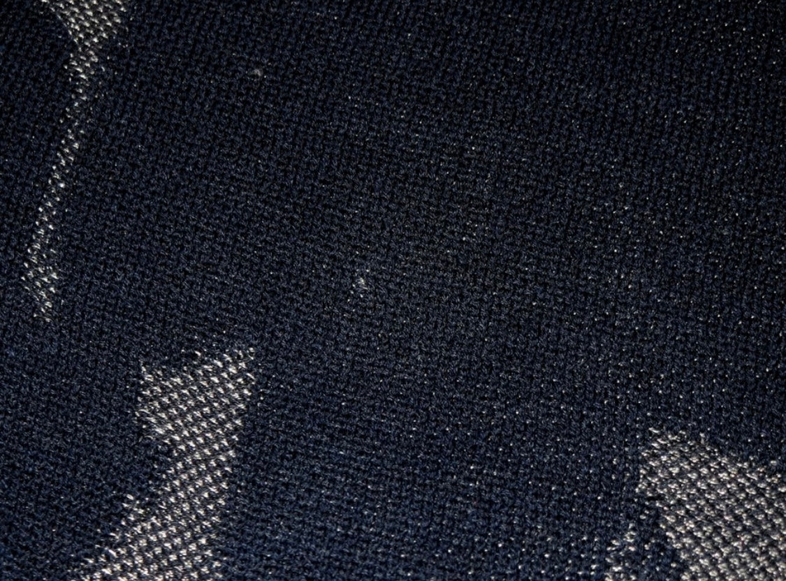 $1650 NEW EU 56 BRIONI SWEATER SLIM FIT DENIM CAMO KNIT COTTON SILK CREW NECK