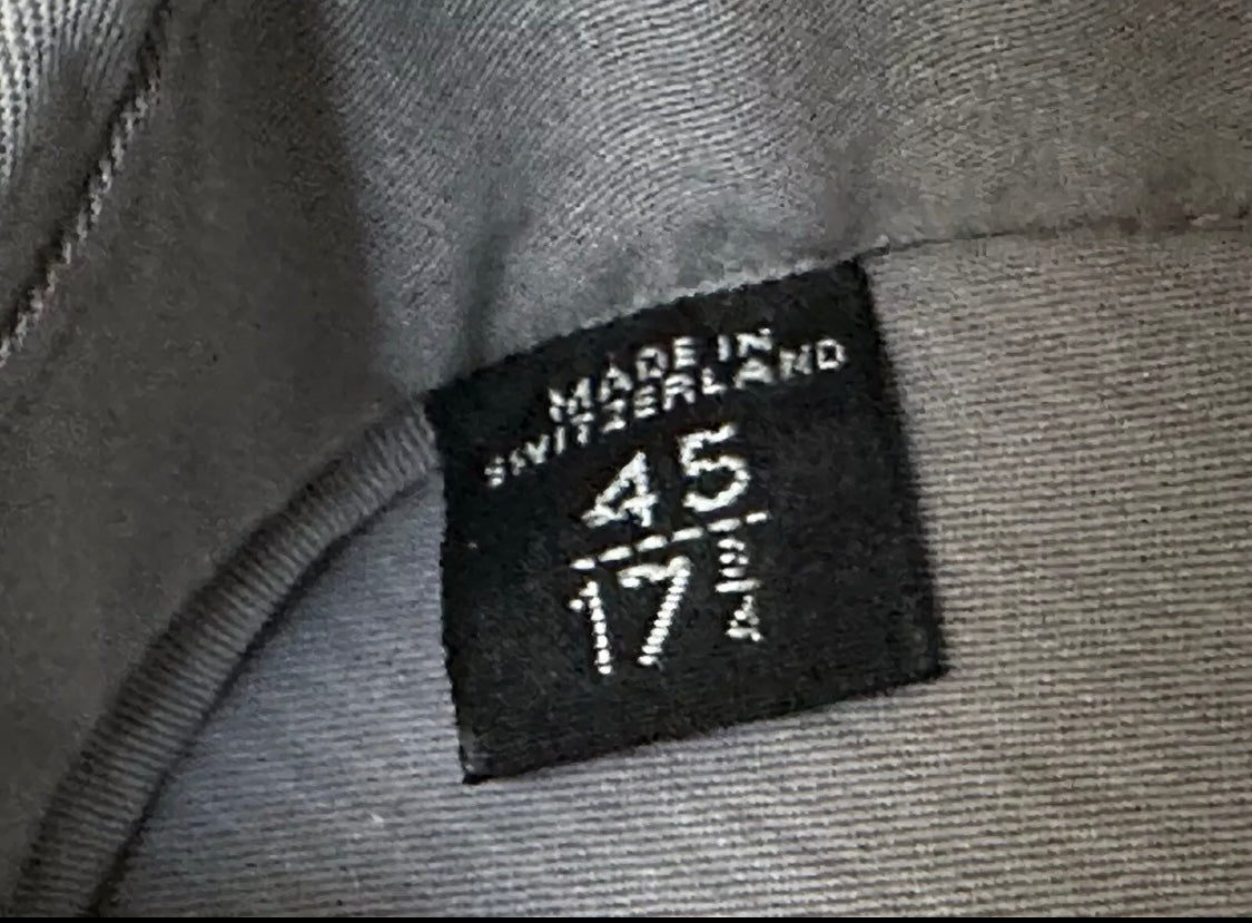 $640 NEW EU 45 17.75 TOM FORD DRESS SHIRT SOFT BROWN TAUPE HANDMADE