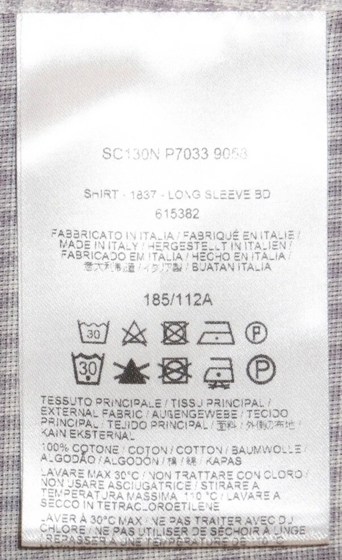$550 NEW 43 17 V XL BRIONI DRESS SHIRT WHITE LAVENDER GRID LUXURY CASUAL