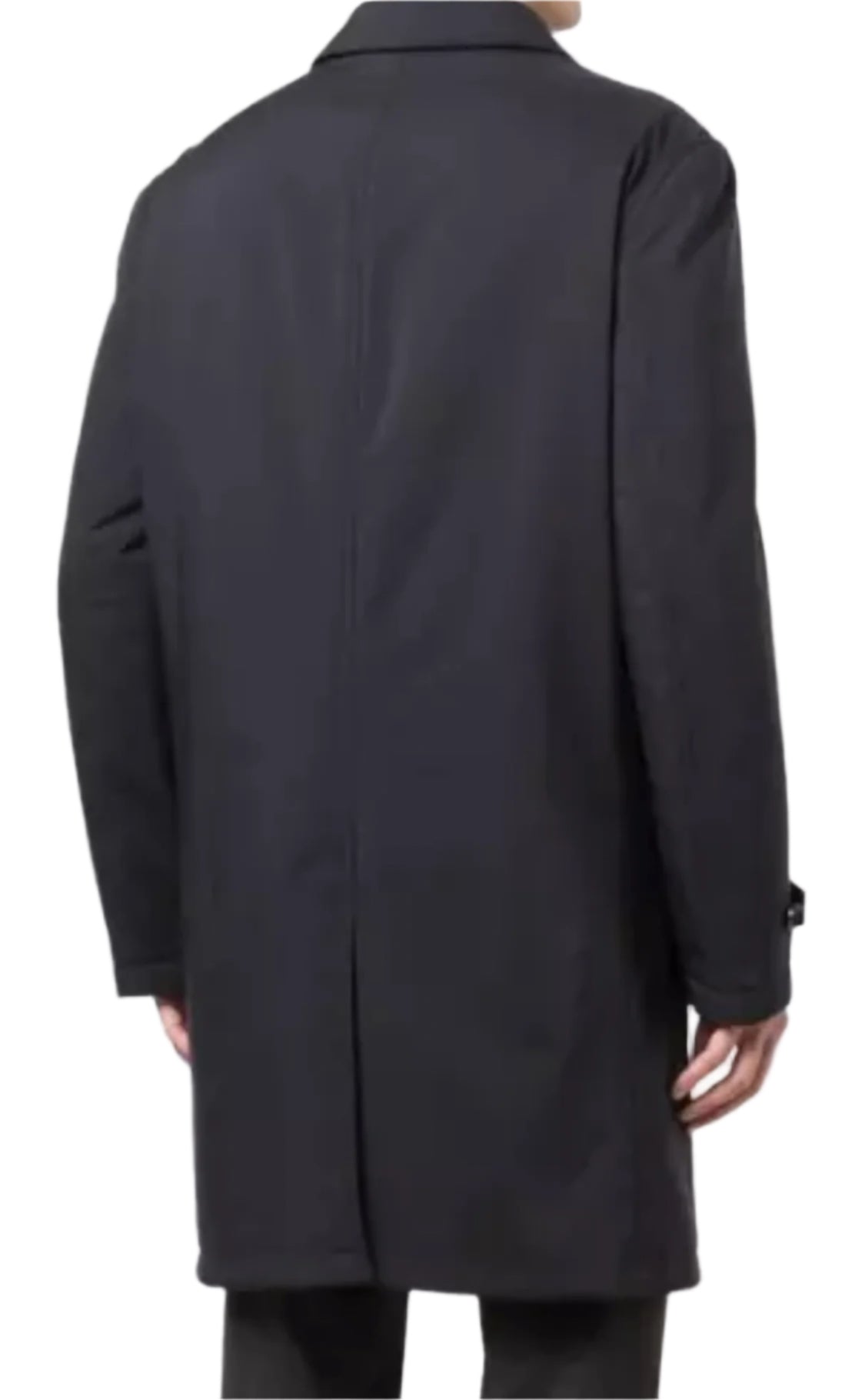 $3500 NEW XL BRIONI COAT MENS TOPCOAT OVERCOAT RAINCOAT MIDNIGHT BLUE OVERSIZED TO BE WORN OVER SUIT