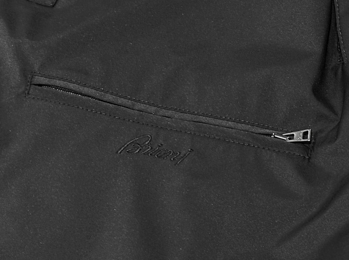 $3500 NEW XL BRIONI COAT MENS TOPCOAT OVERCOAT RAINCOAT MIDNIGHT BLUE OVERSIZED TO BE WORN OVER SUIT