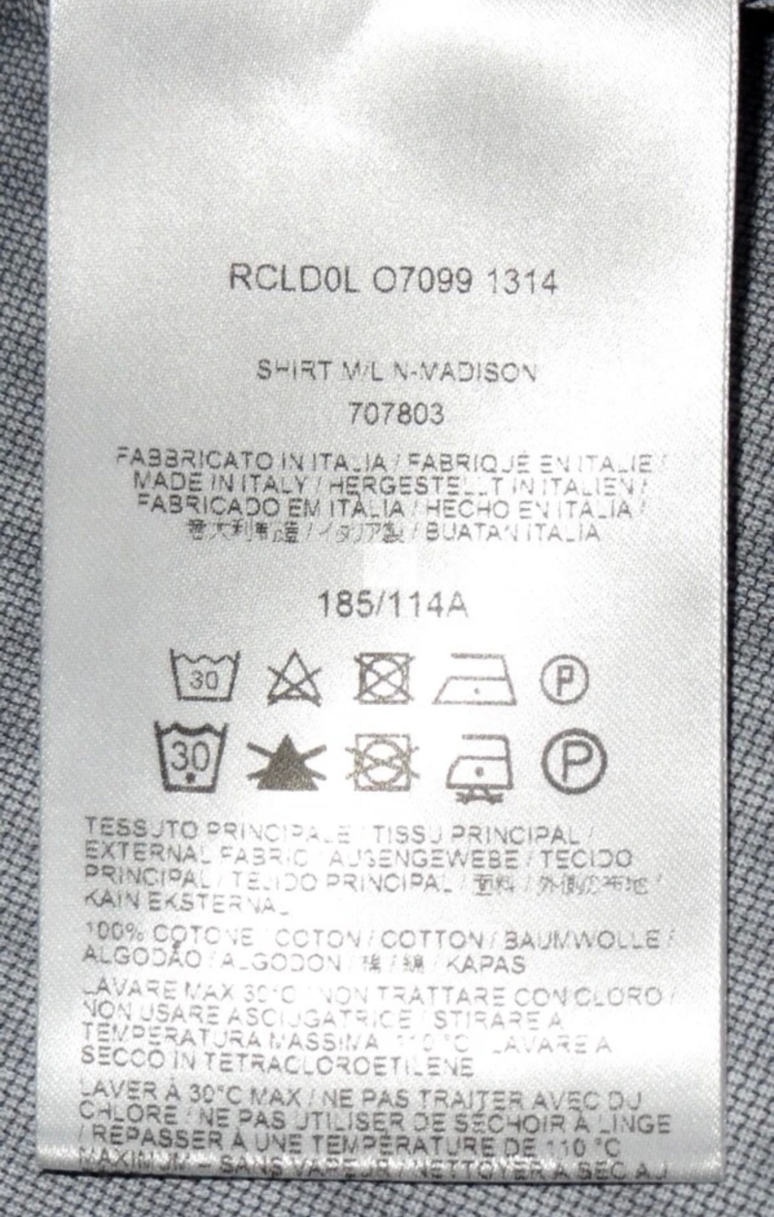 $520 NEW 46 18 BRIONI SLIM FIT DRESS SHIRT TAPERED DARTED BACK MADISON LEAD