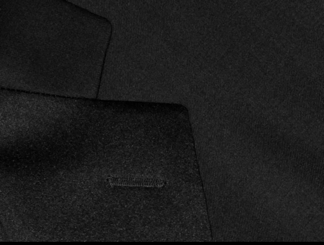 $2995 NEW EU 56 44L 44 L ERMENEGILDO ZEGNA SUIT TUXEDO SAKS BLACK 3 BUTTON TUX