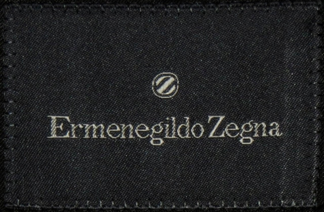 $2995 NEW EU 56 44L 44 L ERMENEGILDO ZEGNA SUIT TUXEDO SAKS BLACK 3 BUTTON TUX