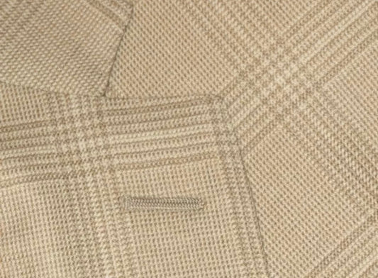 $2595 NEW EU 56 44L 44 L ERMENEGILDO ZEGNA JACKET SPORTCOAT 15 MILMIL SAKS PLAID