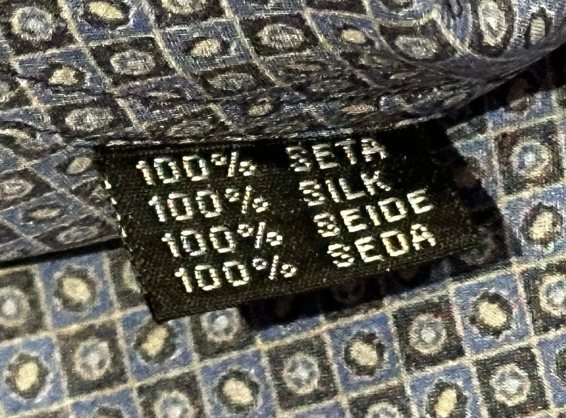 $2500 NEW 17.5 44 STEFANO RICCI 100% SILK SHIRT BLUE CONTRAST COLLAR CUFFS