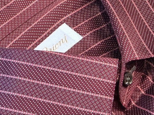 $2350 NEW BRIONI SILK SHIRT XXL V 44/45 17.5 17.75
