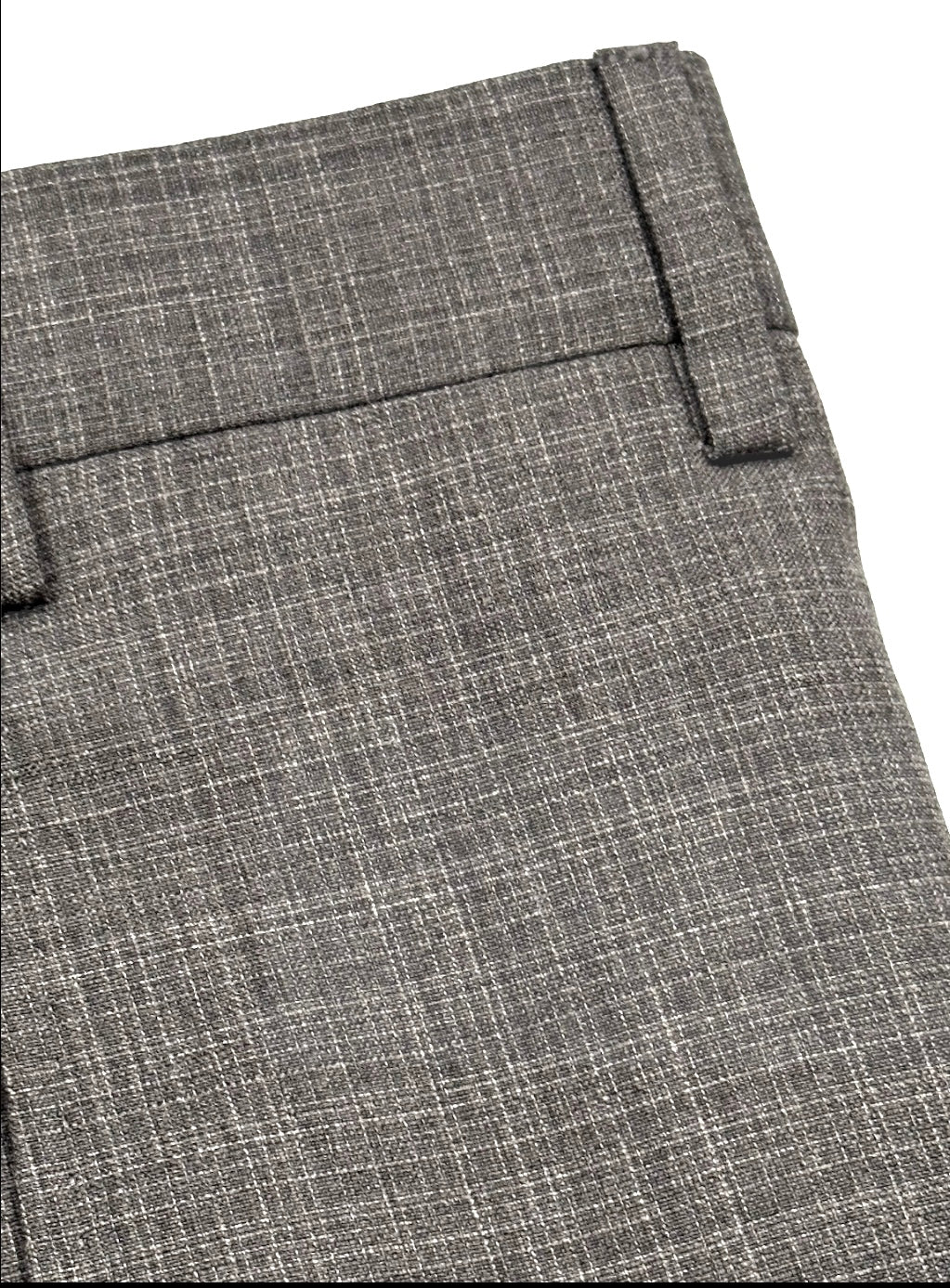 $365 NEW ZANELLA DEVON DRESS PANTS - GRAY MELANGE