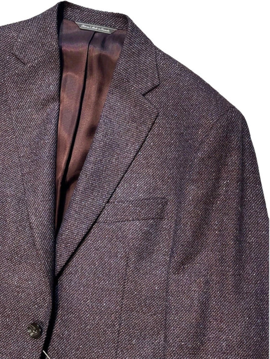 $945 NEW JACK VICTOR FOR VERO UOMO 2 BUTTON SPORT COAT ITALY FABRIC 38 R
