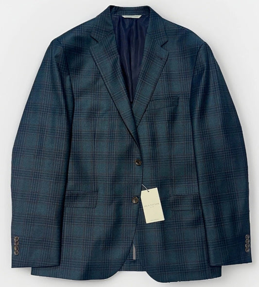 $1995 NEW JACK VICTOR SPORTCOAT JACKET 43 R SUPER 130’S ITALIAN WOOL GREEN 43R