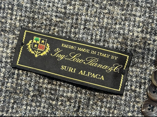 $2995 NEW 48 R LORO PIANA SURI ALPACA VERO UOMO HANDMADE SPORTCOAT JACKET 46 R