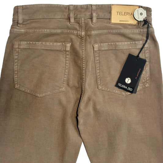 $325 NEW 32 TELERIA ZED INDIGOZED ITALY JEANS CUT 5 POCKET PANTS SOFT VINTAGE WASH