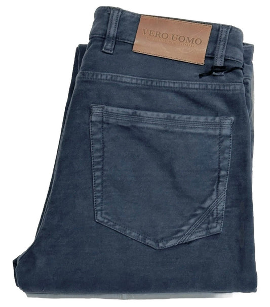 $325 NEW 31 TELERIA ZED VERO UOMO ITALY JEANS CUT 5 POCKET PANTS VINTAGE BLUE