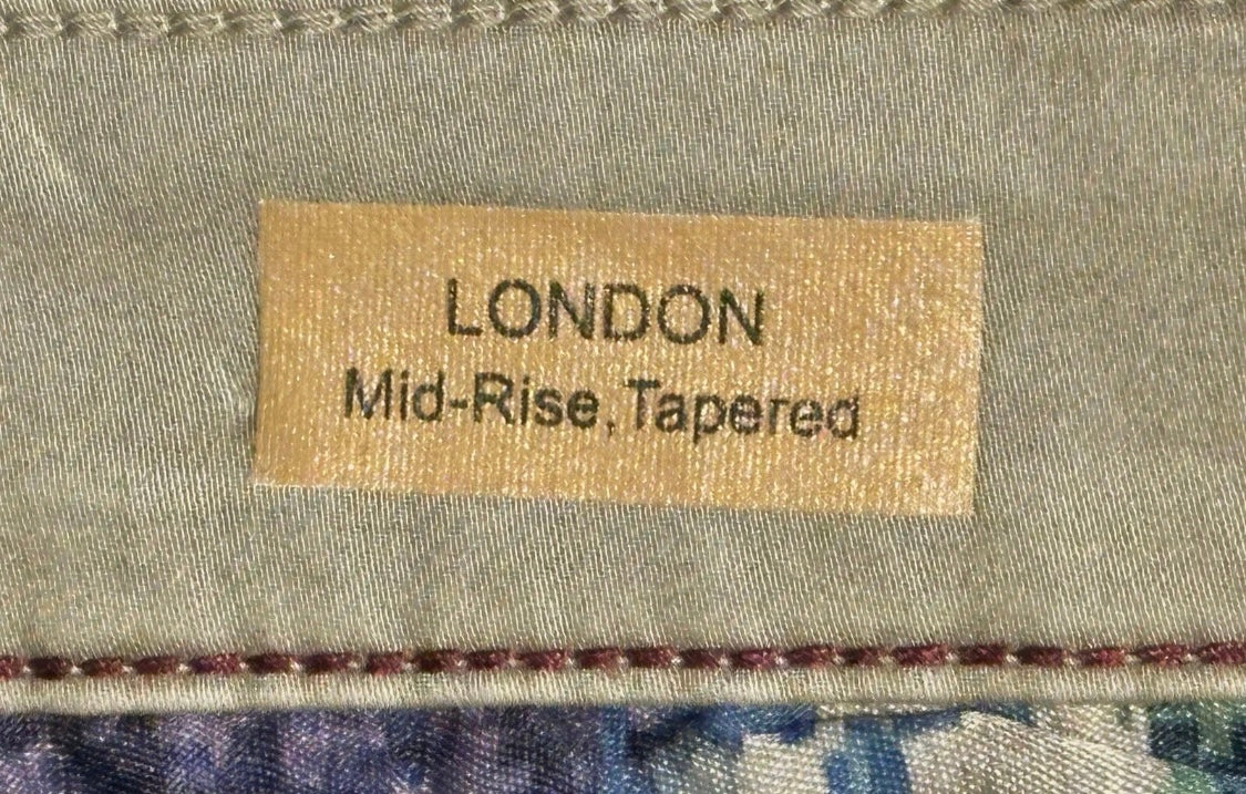 $295 NEW 32 X 34 OATMEAL TAUPE VINTAGE WASH KHAKI PANTS 7 DOWNIE ST COUTURE FIT 34