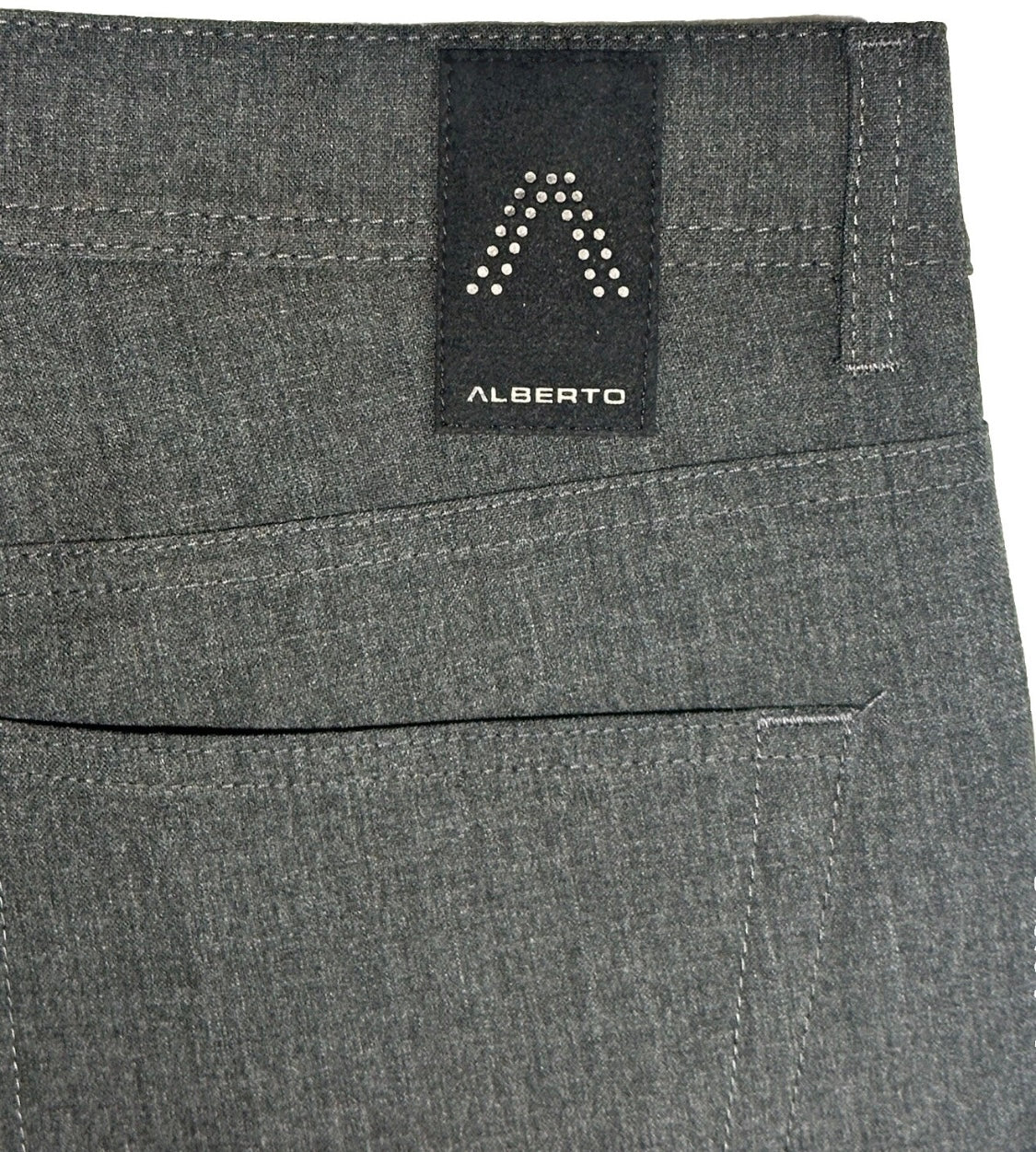 $350 NEW ALBERTO CERAMICA JEANS CUT PANTS MODERN FIT 35 X 28 ADVANCED COMFORT